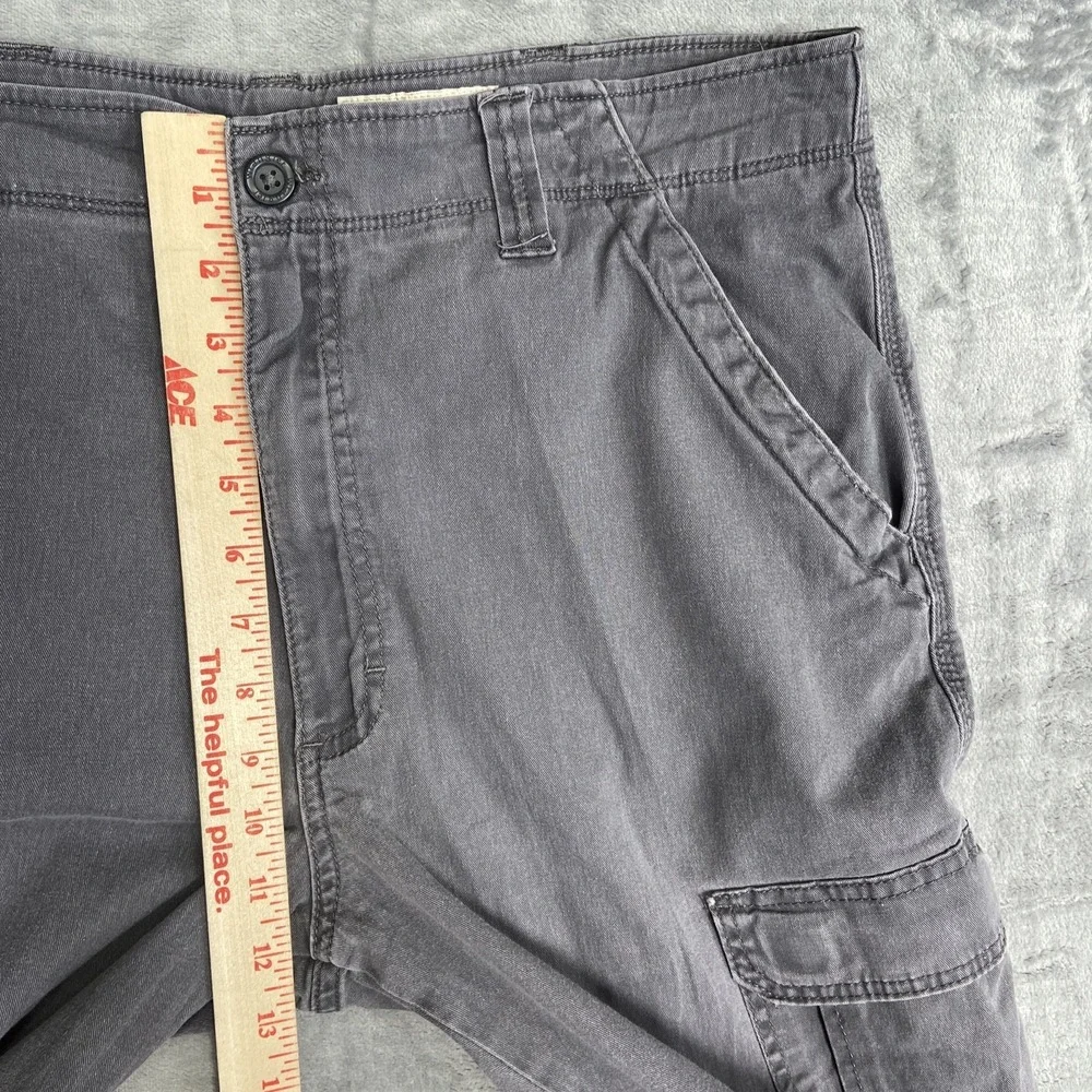 Wrangler Relaxed Fit‎ Cargo Pants Men's Size 34x34 Gray Work Pants